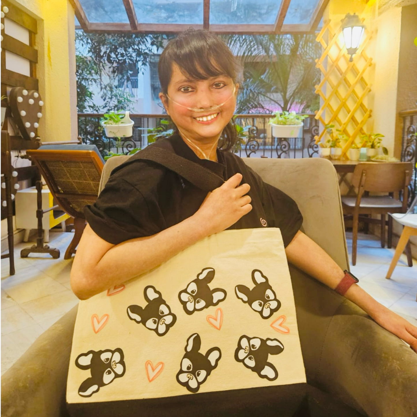 French bulldog Tote bag