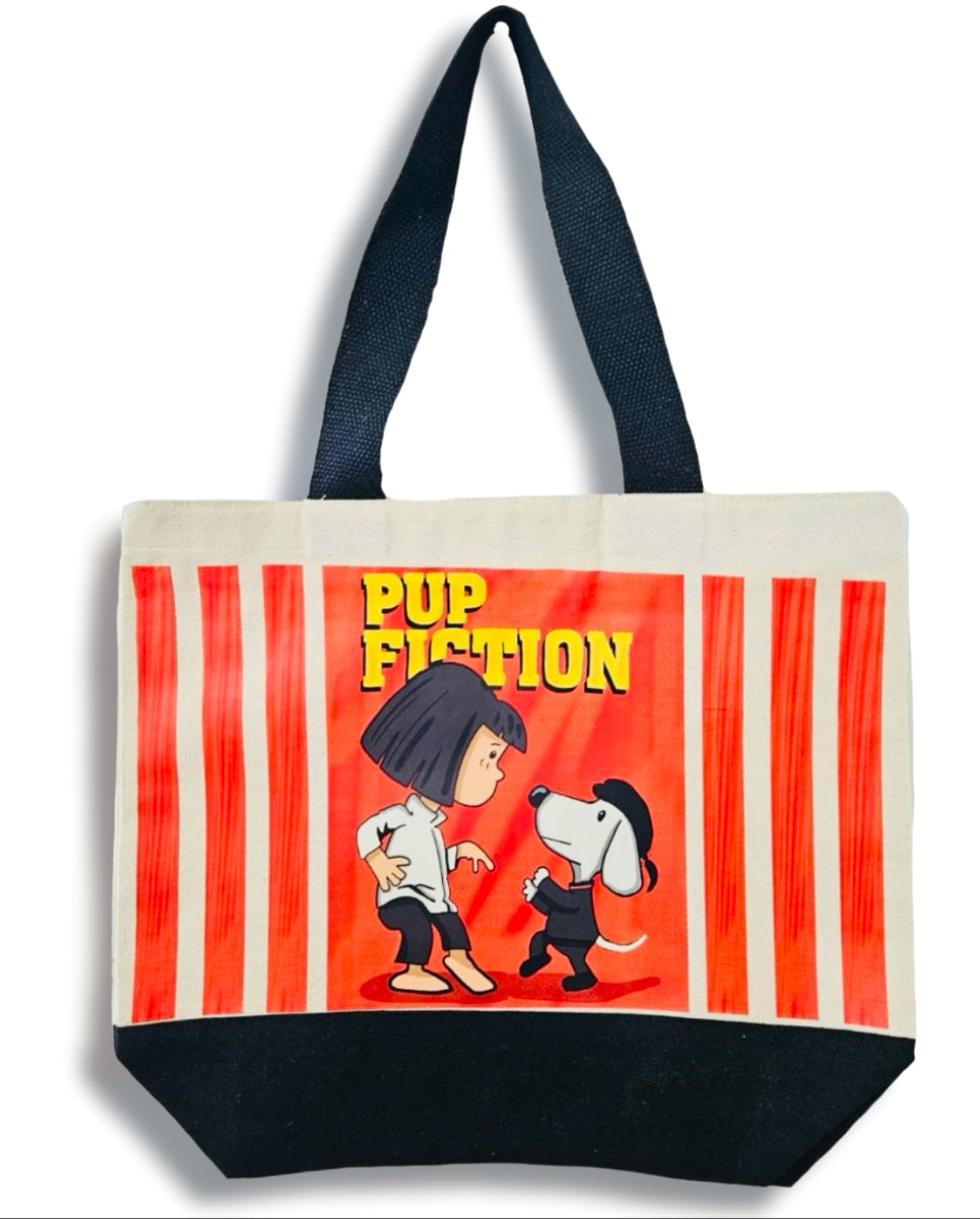 Pup-Fiction Tote Bag