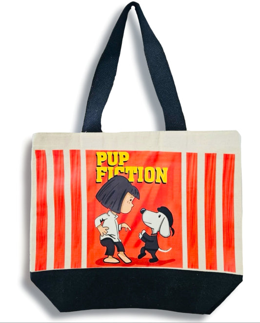 Pup-Fiction Tote Bag