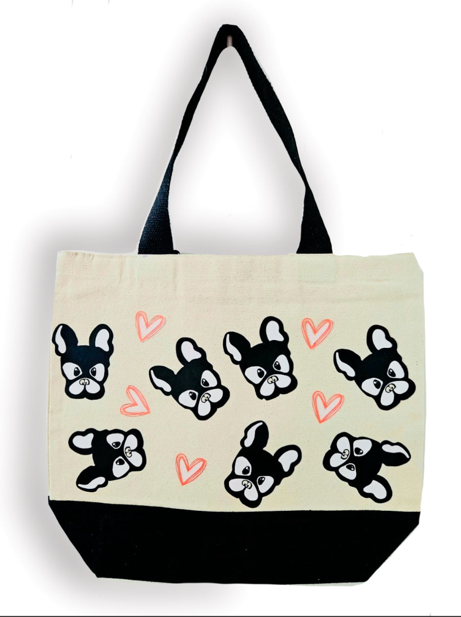 French bulldog Tote bag
