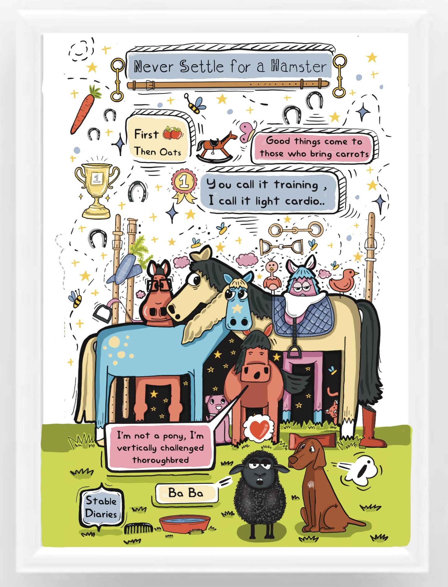 Stable Diaries Wall Art